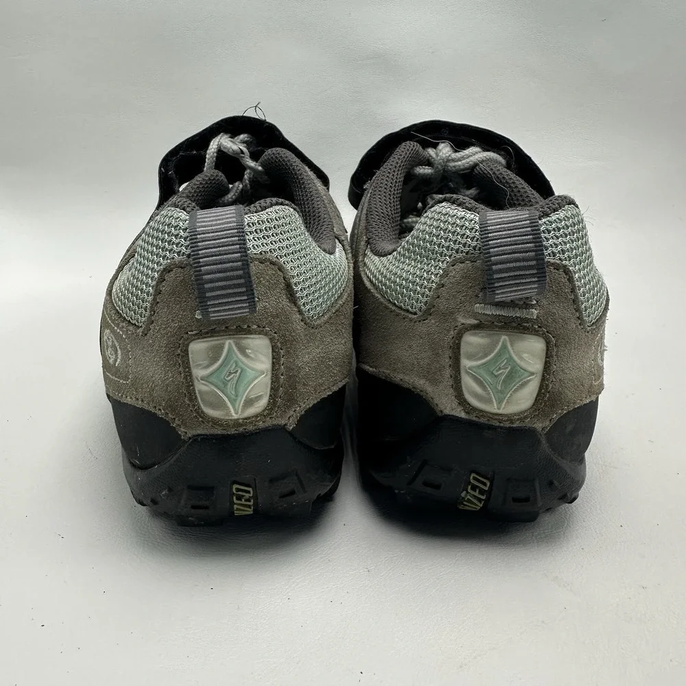 Specialized Women Tahoe WMN MTB Mountain Bike Cycling‎ Shoes 6127-2140 Gray Sz 9